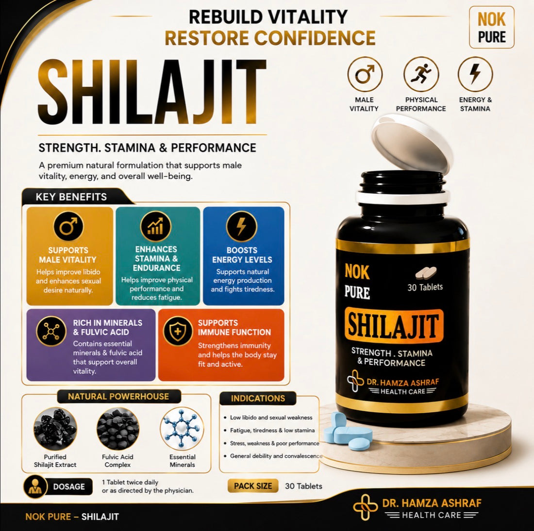 Natural Shilajit Supplement