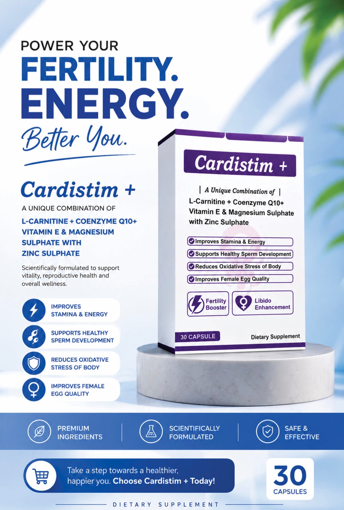 Male And Female Fertility Booster